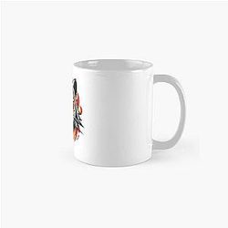 Tiger in Flames Design Classic Mug RB0712