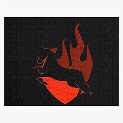 Horse in Flames Jigsaw Puzzle RB0712