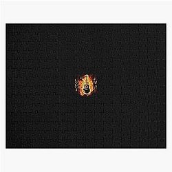 Guitar in flames Jigsaw Puzzle RB0712
