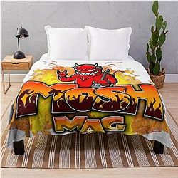 Mang in Flames Throw Blanket RB0712
