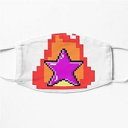 Star in flames Flat Mask RB0712
