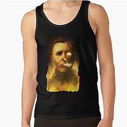 Michael In Flames Tank Top RB0712