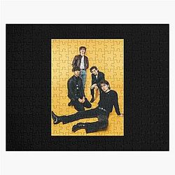Funny Man Band Inhaler Music Ailen Awesome For Music Fans Jigsaw Puzzle