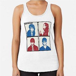 Inhaler It Won't Always Be Like This Cover Racerback Tank Top