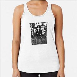 Inhaler Cuts and Bruises Album Cover  Racerback Tank Top