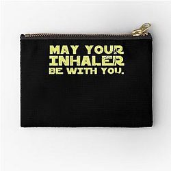 Asthma Support Asthma Care Inhaler Be With You Zipper Pouch