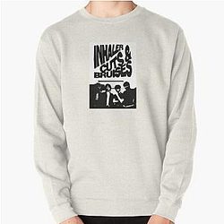 Inhaler Cuts and Bruises Album Cover  Pullover Sweatshirt