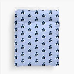 Blue Inhaler Duvet Cover