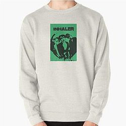 Inhaler Cuts and Bruises Album Cover  Pullover Sweatshirt