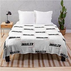 INHALER band INHALER band  Throw Blanket