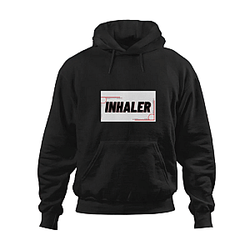 inhaler band Hoodies