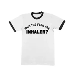 Feck White Ringer KL2701 Inhaler T-Shirts