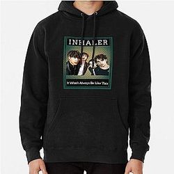 Vintage Retro Band Inhaler Music Ailen Gifts Best Men Pullover Hoodie