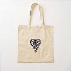Inhaler band design - Valentine  Cotton Tote Bag