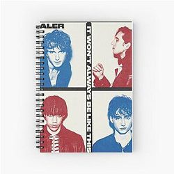 Inhaler Band Spiral Notebook