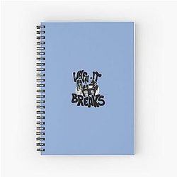 When It Breaks Inhaler Spiral Notebook