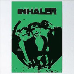 Inhaler Cuts and Bruises Album Cover  Poster