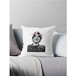 Inhaler Elijah Hewson Throw Pillow