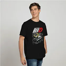 downhill mountain drifting ae86 vs fd Initial D T-Shirt