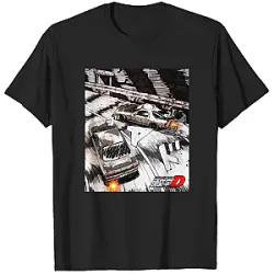 Animauto Ryosuke VS Rin Initial D T-Shirt