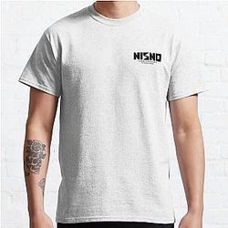 NISNO Initial D NISMO Old Logo Spoof Black Classic T-Shirt RB2806