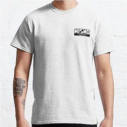 NISNO Initial D NISMO Old Logo Spoof White Classic T-Shirt RB2806