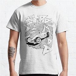 Initial D like Trackmania car Classic T-Shirt RB2806