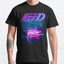 INITIAL D NEON LIGHT AE86 Classic T-Shirt RB2806