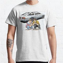 Takumi &amp; Itsuki Initial D  Classic T-Shirt RB2806