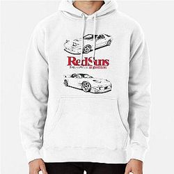 Initial D Akagi Redsuns Manga Pullover Hoodie RB2806