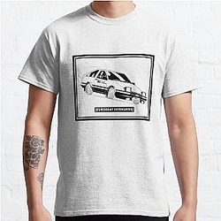 Eurobeat Intensifies AE86 Kansei Dorifto Initial D Car Classic T-Shirt RB2806