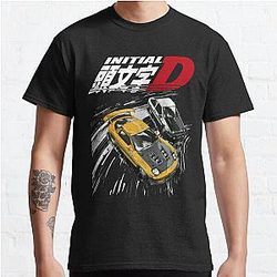 Initial D - Mountain Drift Racing Tandem AE86 vs FD rx-7 Classic T-Shirt RB2806
