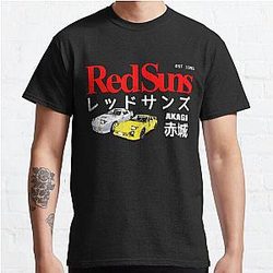 Initial D - Akagi RedSuns Classic T-Shirt RB2806