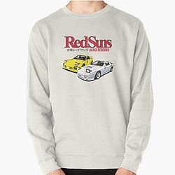 Initial D RedSuns RX7 Manga Anime Drift Pullover Sweatshirt RB2806