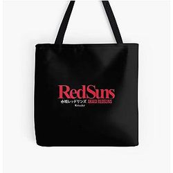 BEST SELLER - Initial D - Akagi RedSuns Merchandise All Over Print Tote Bag RB2806