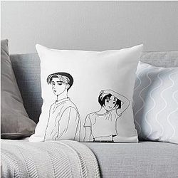 Initial D - Takumi Fujiwara &amp; Natsuki Mogi Throw Pillow RB2806