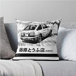 Initial D Throw Pillow RB2806