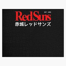 Initial D - Akagi RedSuns logo Classic Jigsaw Puzzle RB2806