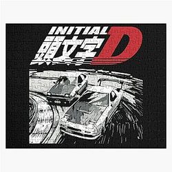 Initial D - Drift Racing  tandems Toyota Corolla AE86 Sprinter Trueno vs FC rx-7 Jigsaw Puzzle RB2806