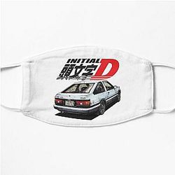 Initial D Logo Flat Mask RB2806