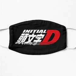 Anime Initial D Logo Flat Mask RB2806
