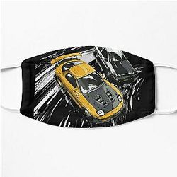Initial D - Mountain Drift Racing Tandem AE86 vs FD rx-7 Flat Mask RB2806