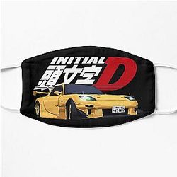 Initial D - FD RX-7 yellow drift rotory Flat Mask RB2806