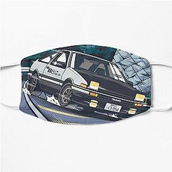 Initial D Takumi Fujiwara Hachiroku Downhill Attack! AE86 Trueno Flat Mask RB2806