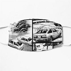 Initial D / Racing - Manga Wall Design (Version 2) Flat Mask RB2806