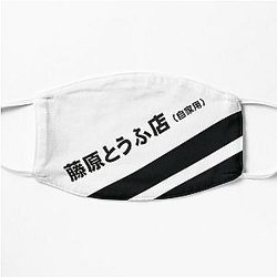 Initial D AE86 Tofu decal running in the 90s Flat Mask RB2806