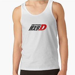 BEST SELLER - Initial D - Akagi RedSuns Merchandise Tank Top RB2806