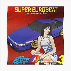 Initial D Eurobeat Poster RB2806