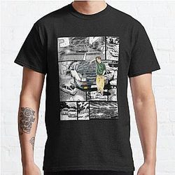 Initial D / Takumi Fujiwara - Manga Wall Design (Version 1) Classic T-Shirt RB2806