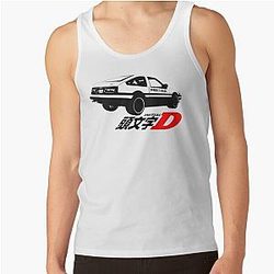 initial D logo Tank Top RB2806